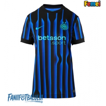 Inter Milan Tricou Fotbal Replică 2025-26 Femei Acasa